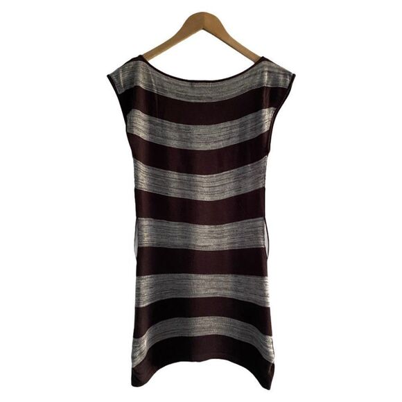 Mustard seed Brown Body Con Tunic Knit Dress US S - Picture 5 of 7